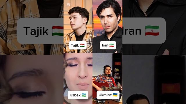 Peydo kon maro 🎵
1. Mutalib 🇹🇯
2. Babak Rahnama 🇮🇷
3. Jasmine Singer 🇺🇿
4. Anvar Azizov 🇺🇦