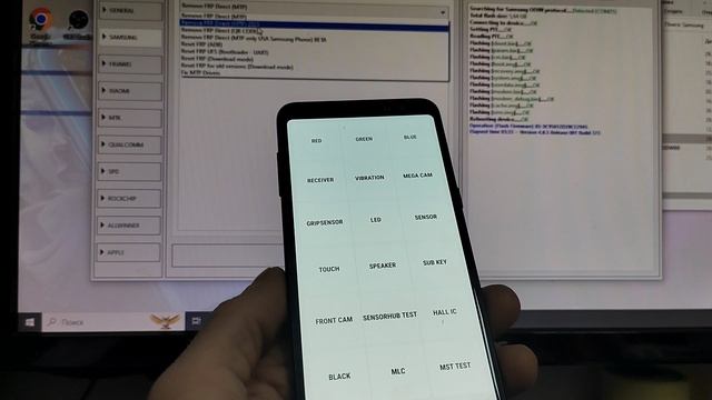 Сброс гугл аккаунта на смартфоне Samsung A8