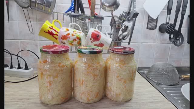 Отличный рецепт квашеной капусты. Готовьте, не пожалеете.