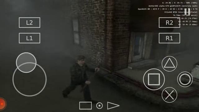 Silent Hill 2 Aethersx2 PS2 emulator snapdragon 835