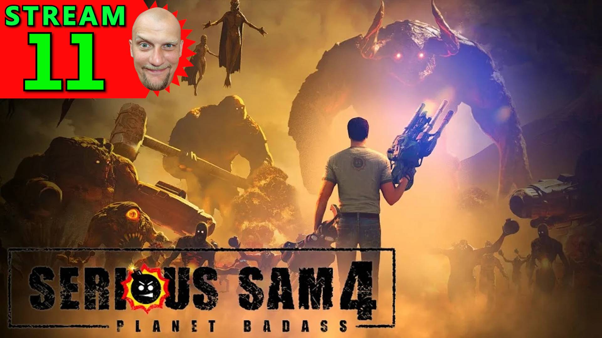 💽11🍀Serious Sam 4🍀Первое Прохождение - Стрим [1440]🍀Hard-Режим🍀ШТУРМУЕМ ЗАМОК🍀