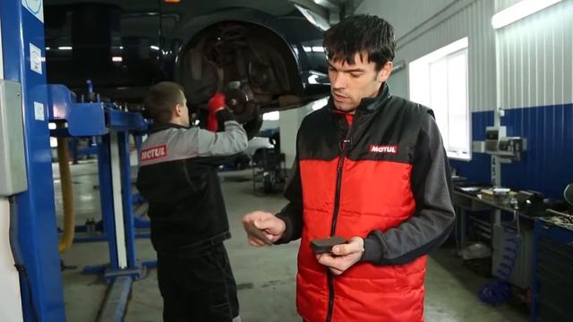 Замена колодок тормозных дисков ремонт авто в Смоленске атосервис MOTUL EXPERT