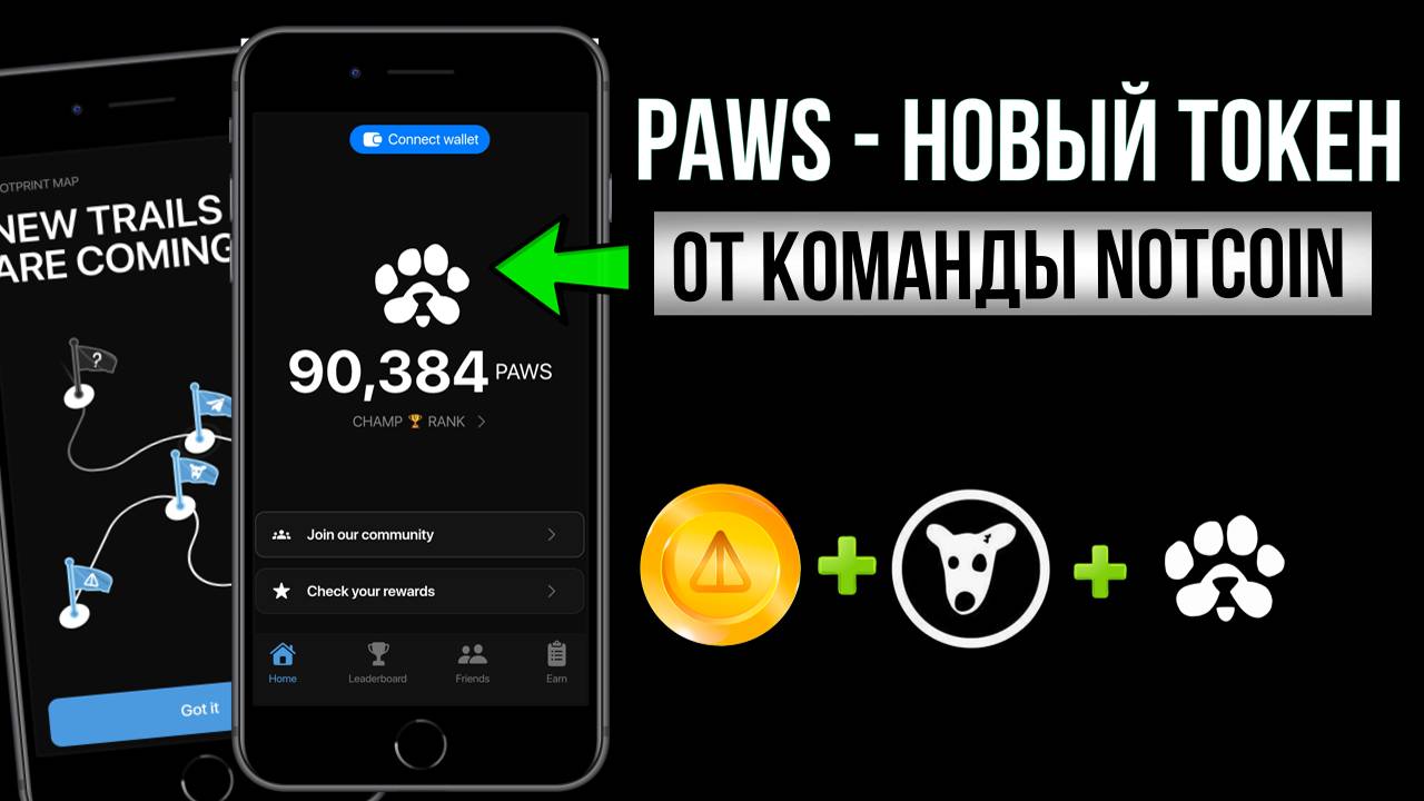 🐾PAWS - Замена DOGS от СОЗДАТЕЛЕЙ NOTCOIN [БЕЗ ВЛОЖЕНИЙ]