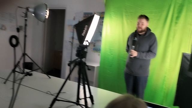 Журналисты телеканала "Сампо ТВ 360" в нашей Медиастудии!!!