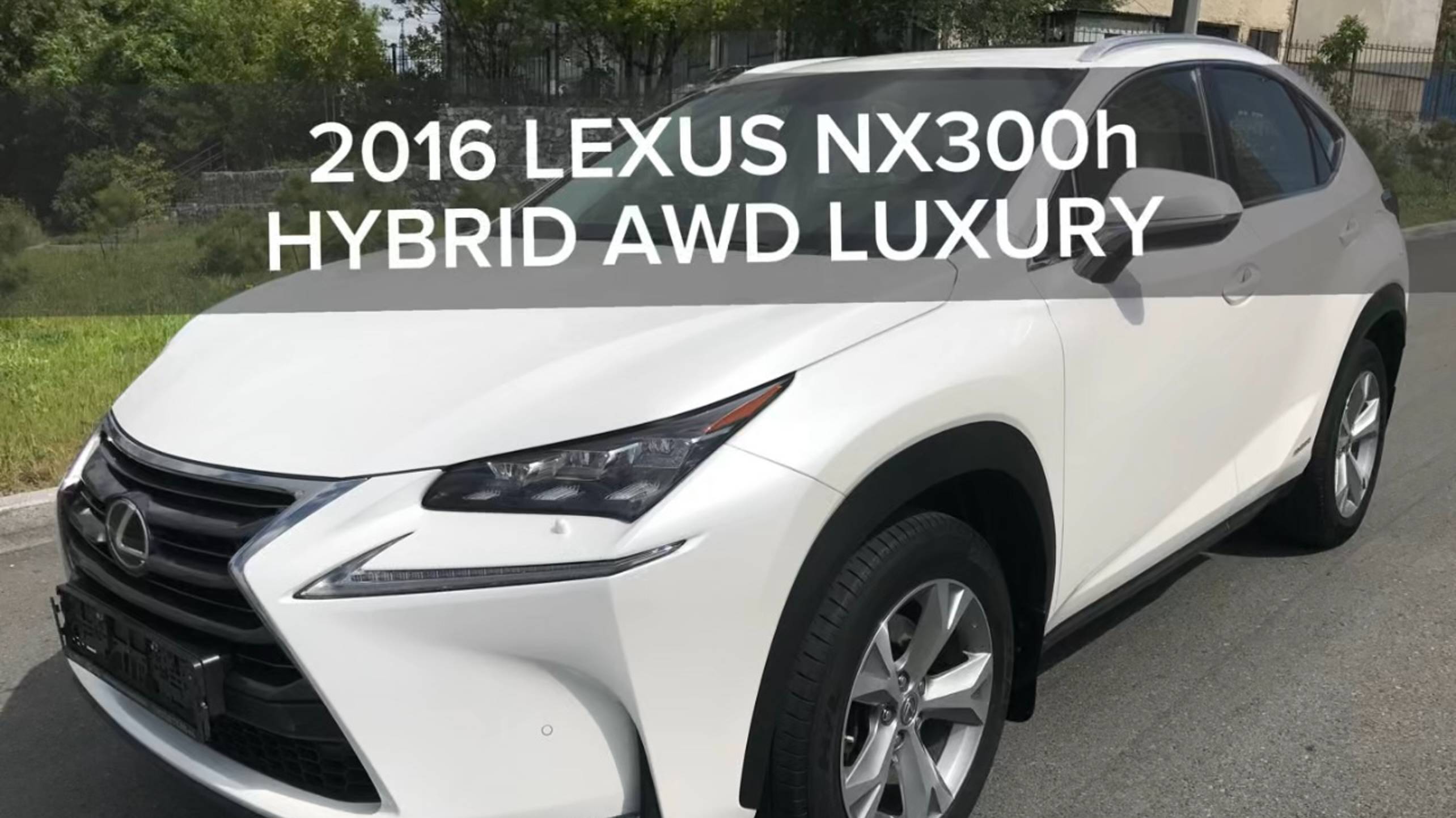 2016 LEXUS NX300h AWD HYBRID LUXURY