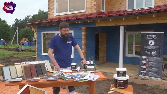 Чем покрасить деревянный дом? Как выбрать фасадную краску и кисти чтобы 15 лет не выцветала