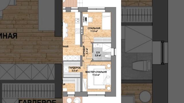 Новые проекты от 78м² до 115м²
