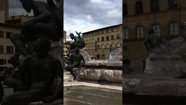 Firenze - Fontana del Nettuno / Фонтан «Нептун» во Флоренции