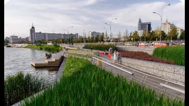 Застройка на озере Кабан