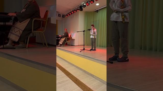 Импровизация на губной гармошке. Максим Трефилов, 10 лет