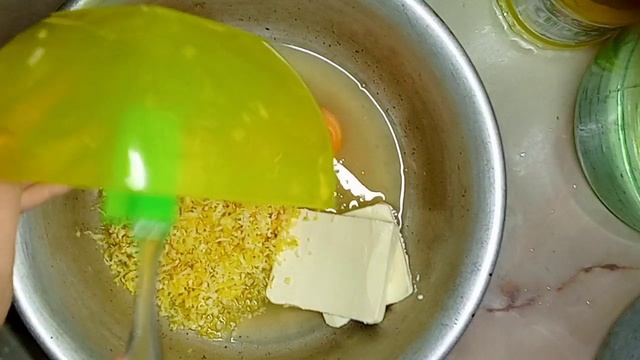 Лимонный крем и торт