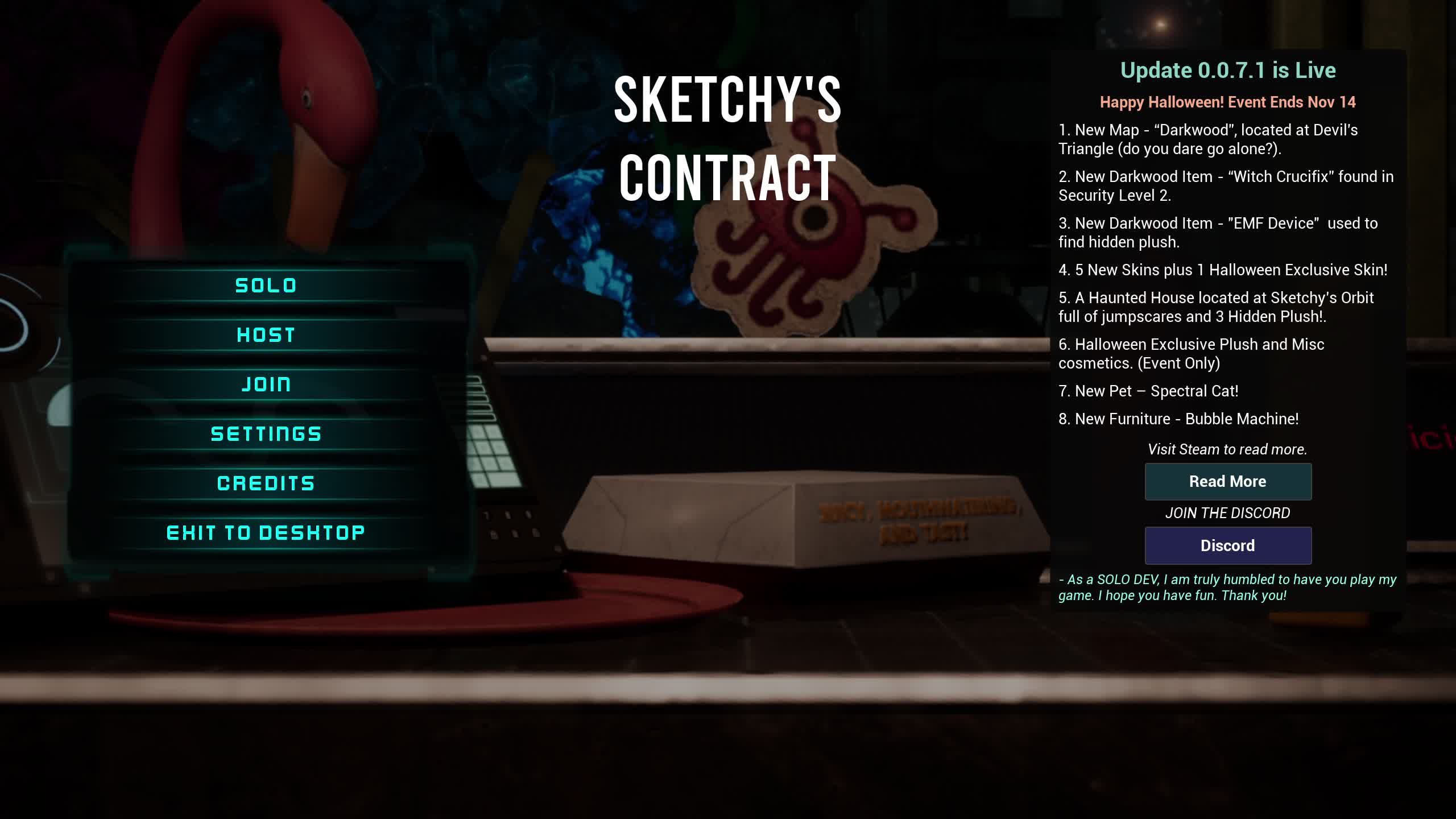 СТРИМ Sketchy's Contract