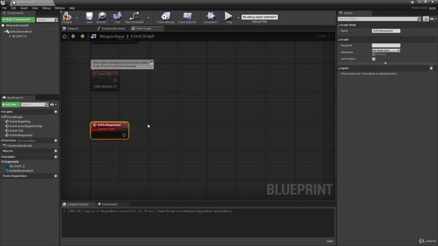 3 - 02 Meshes Weapons Class Basics Branch FPS Setup