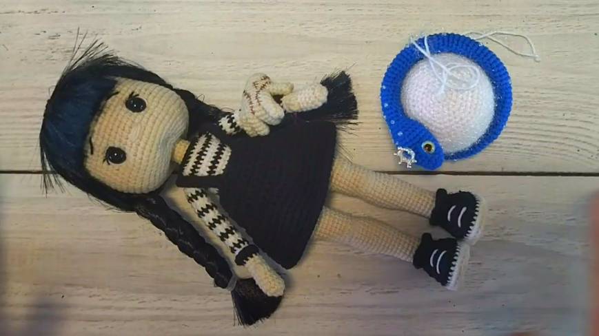 Первый отчет #101cottontoys4 1/101
Волосы из атласной ленты
