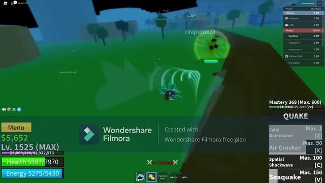 blox fruit bounty hunt with quake pole v2  and sharksmanHYBRIDNANI?