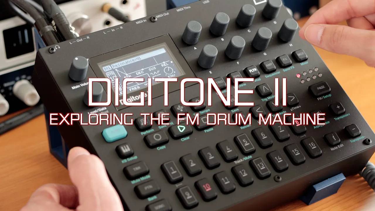 Elektron Digitone II Exploring New FM Drum Machine