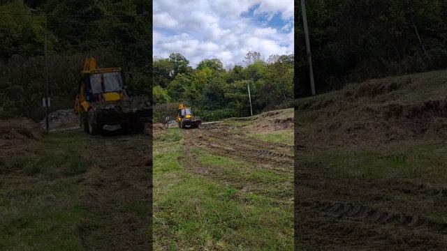 Выравниваем участок для строительства дома🏡