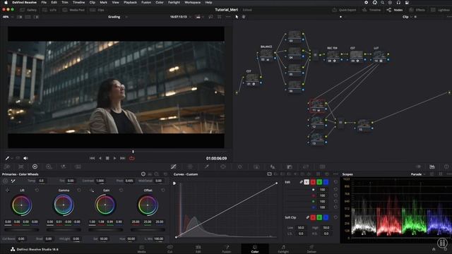 BMPCC 4K [RAW] Color graiding в Davinci Resolve 19 | Создать голивудский образ