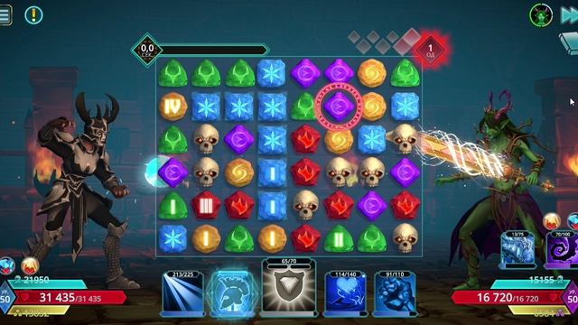 Puzzle Quest 3 - Dok vs Solosanny