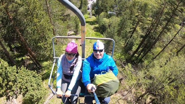 Гора Чегет,первый и третий день аклиматизации. Подготовка к восхождению на Эльбрус. 23 мая 2024 г.