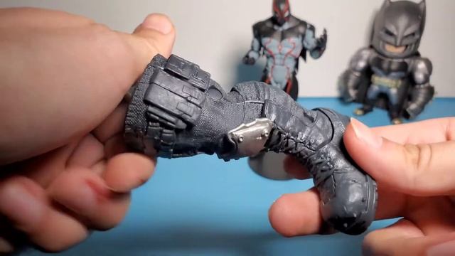 DC Multiverse Omega By Mcfarlane Toy Action Figure Bane BAF wave Video Review Last Knight on Earth