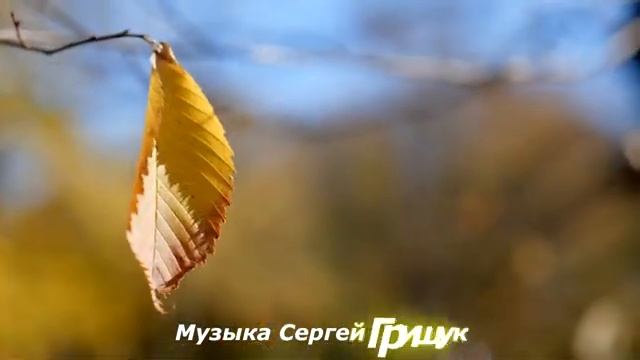 Музыка Для Души ,,ЗАСЫПАЕТ ОСЕНЬ Музыка Сергей Грищук #МУЗЫКА #КРАСИВАЯМУЗЫКА