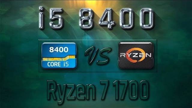 i5 8400 vs Ryzen 7 1700 Benchmarks | Gaming Tests Review & Comparison