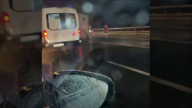 🚚Грузовик и легковушка столкнулись на 36 км Киевского шоссе🚙