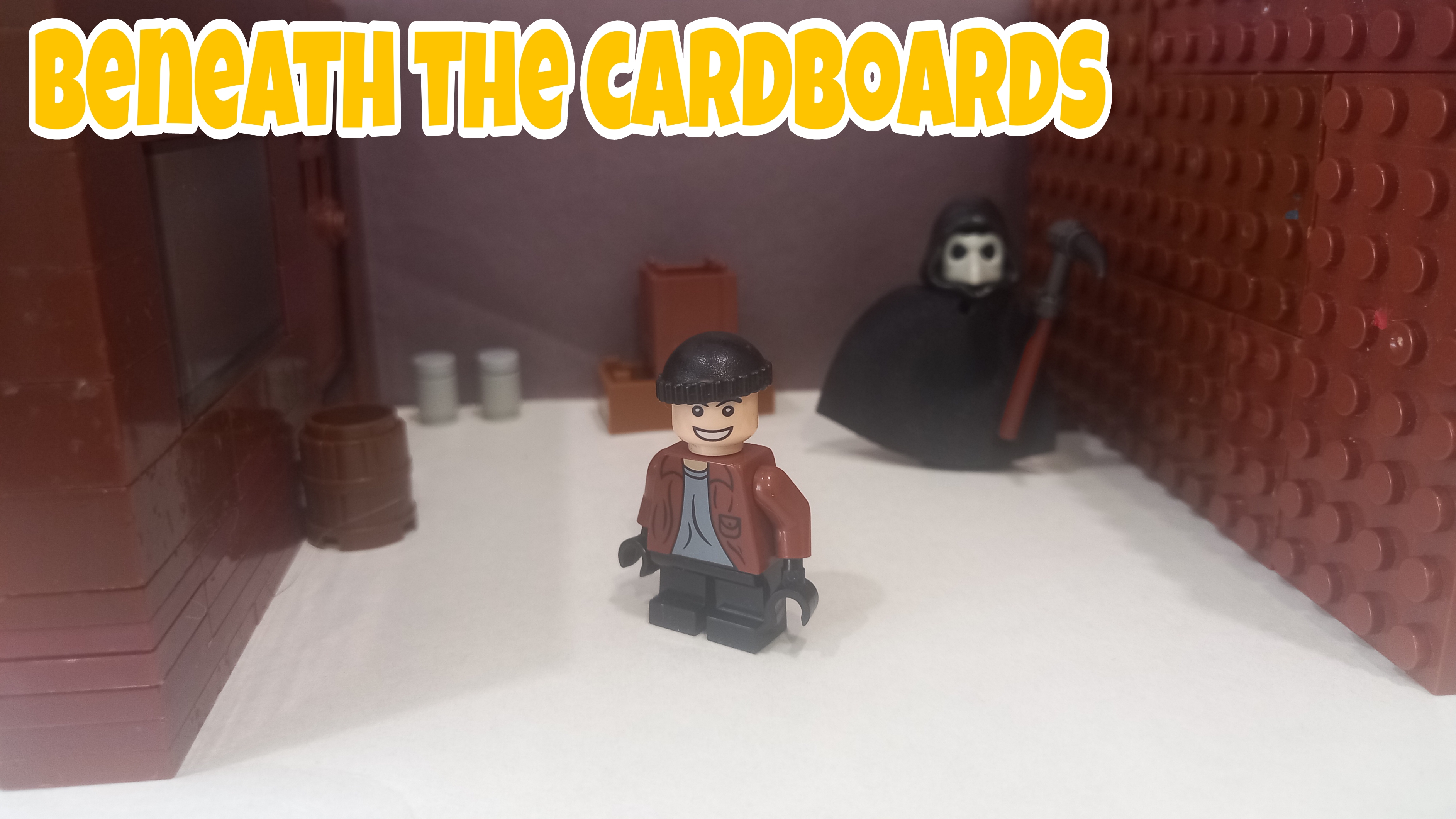 Lego Beneath the Cardboards, лего симулятор бомжа