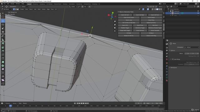 008 Creating Our First Plastic Crate Part3