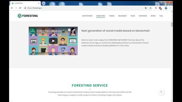 Обзор ICO | Foresting - социальная сеть нового поколения!