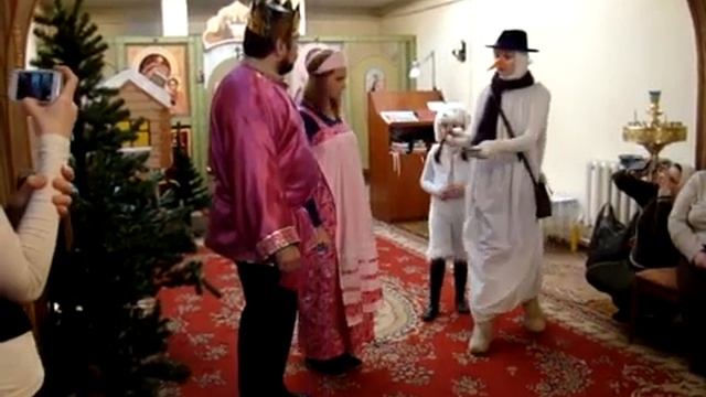 1. Рождество 2015г. Шахово. Детский праздник.