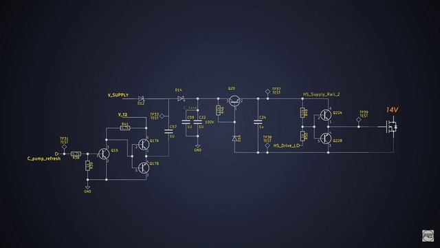 (1) Как работает управление МОП-транзистором зарядного насоса _ Управление зарядным насосом против у