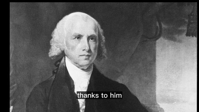 James Madison the fourth President of the United States. Biography