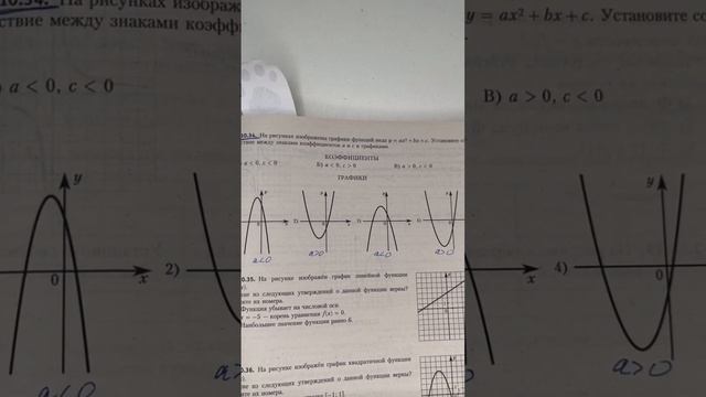 Задание на свойства функции