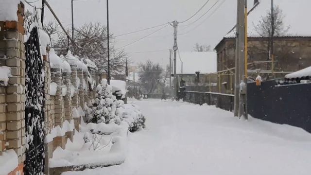 В Одессе валит снег, а я жду гостей.