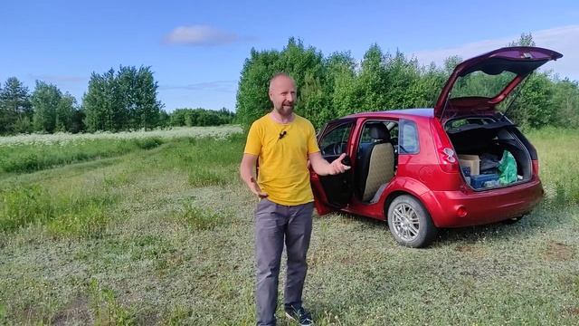 FORD FIESTA ФОРД ФИЕСТА 14 лет. Маленький работяга.  Обзор от владельца.