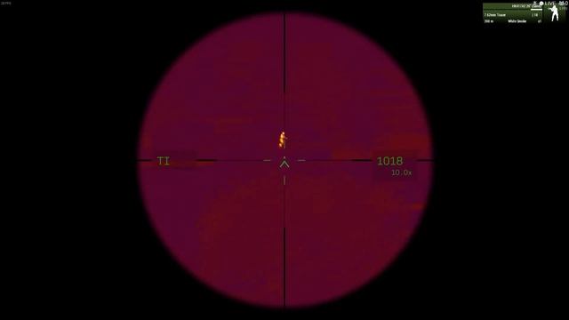 OMB Sniper footage of outpost attack ARMA 3 custom mission testing