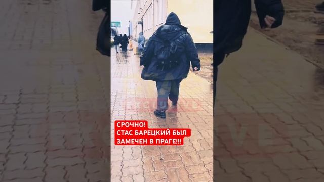 СРОЧНО! Наш подписчик из Праги прислал видео на котором был запечен шоумен Стас Барецкий! #сми