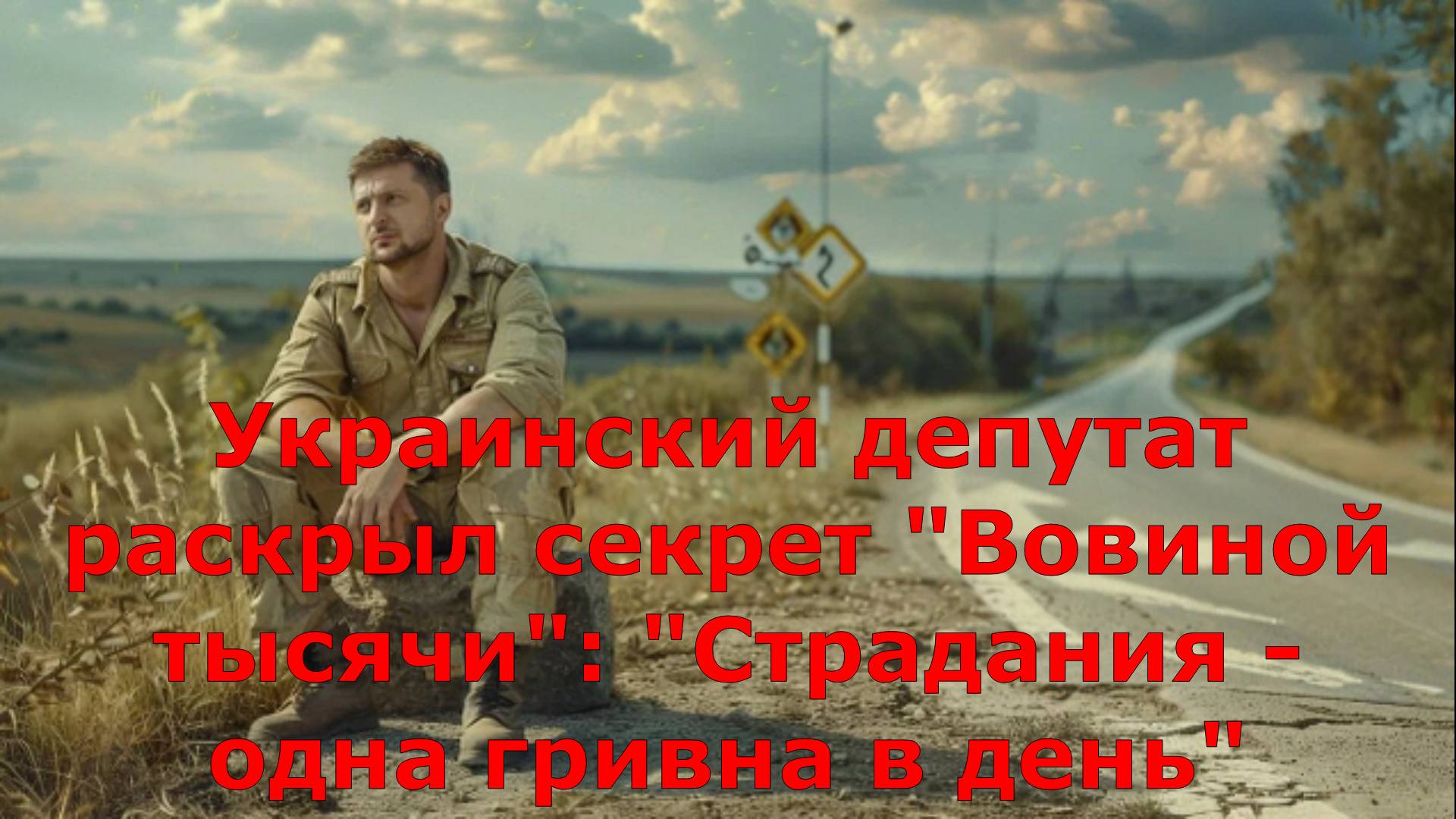 Украинский депутат раскрыл секрет "Вовиной тысячи": "Страдания - одна гривна в день"