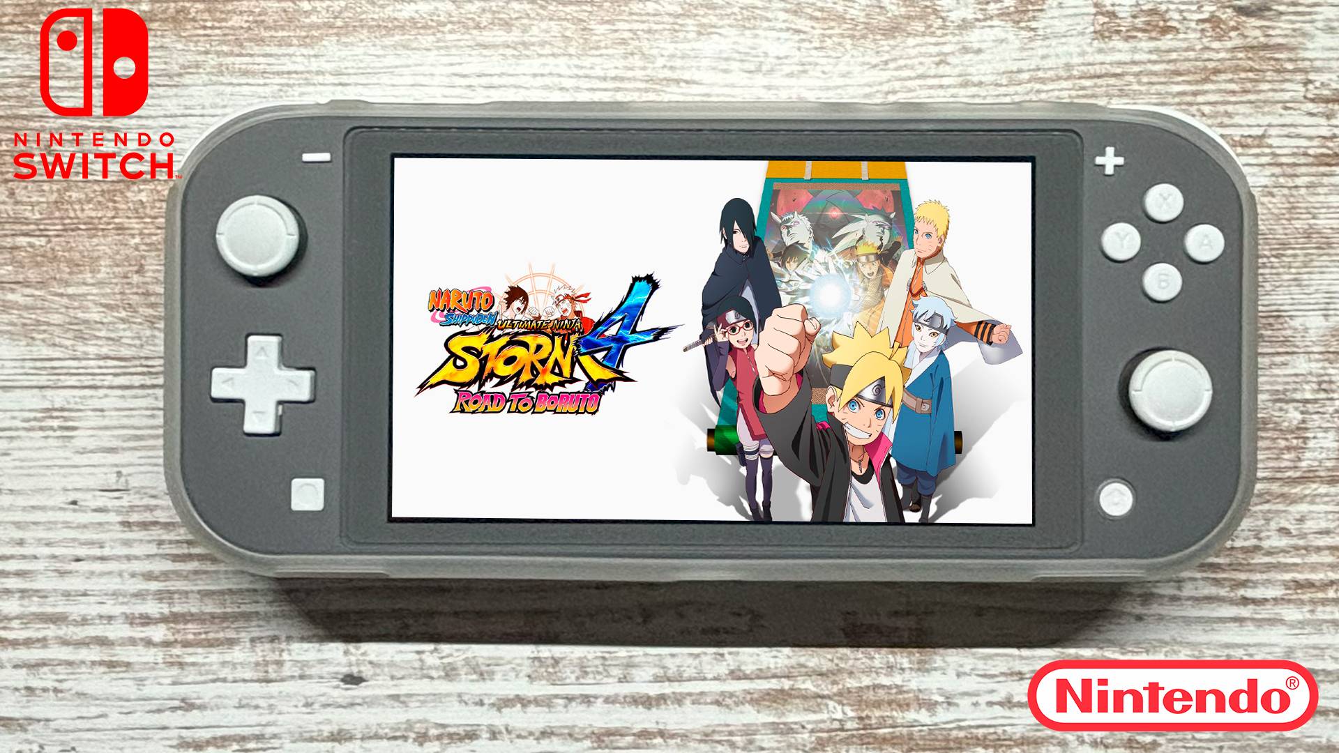 NARUTO SHIPPUDEN: Ultimate Ninja STORM 4 Nintendo Switch Lite Gameplay