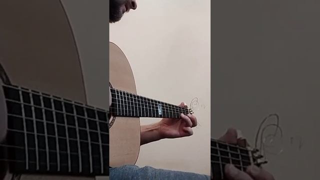 Фрагмент пьесы для гитары - Guitar piece fragment