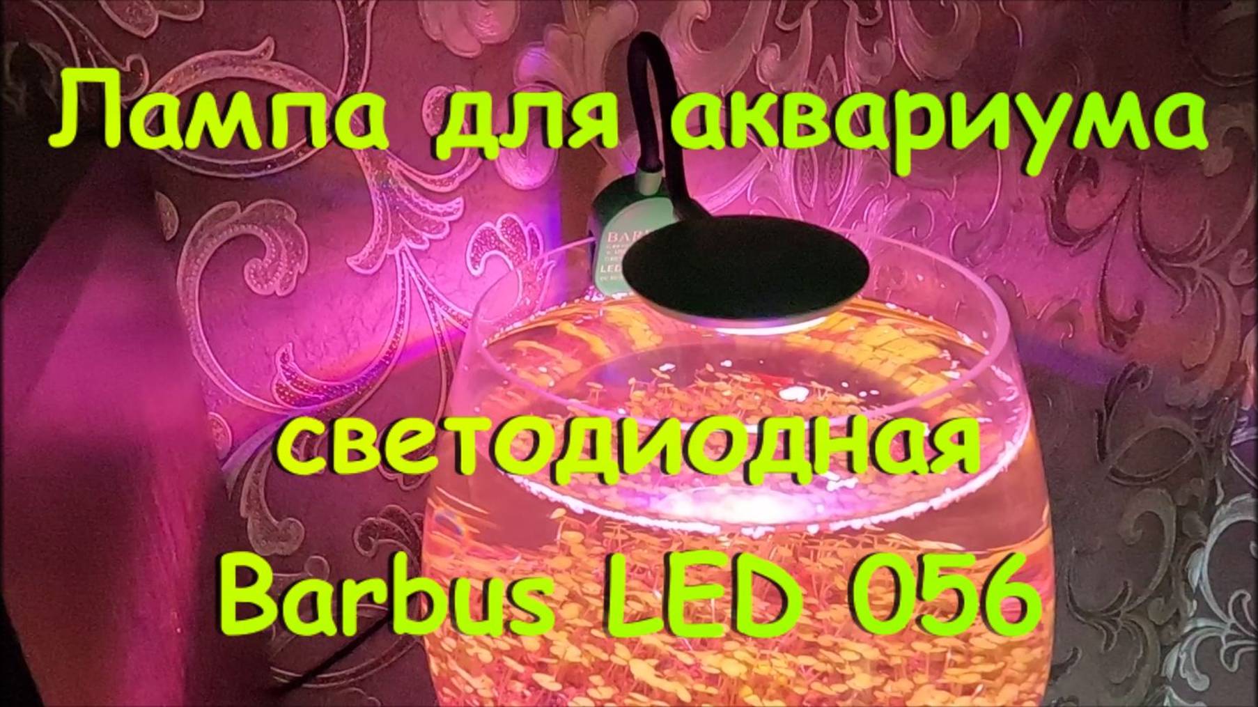 Лампа для аквариума светодиодная "Barbus LED 056".