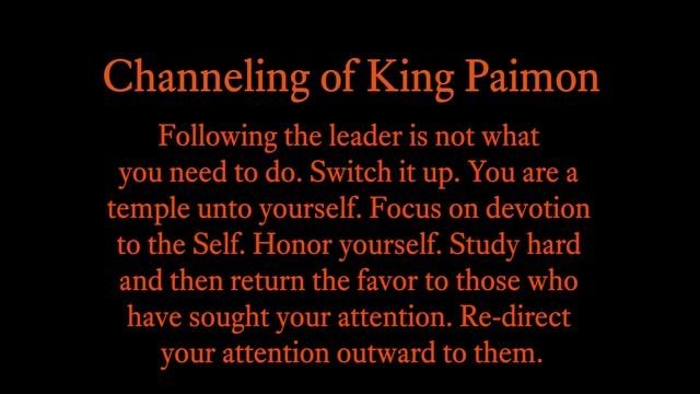Message from King Paimon To My Viewers!!
