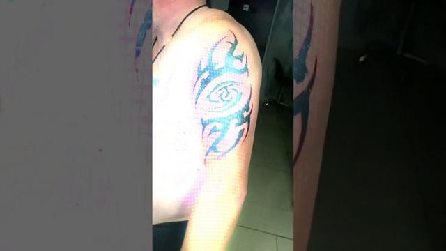 Сеанс тату за 15 секунд