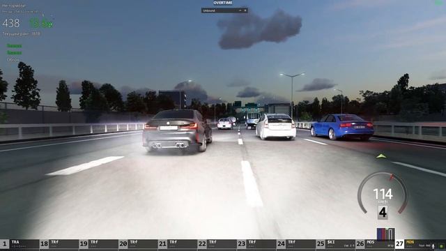 Шашки Дрифт на BMW M3 G80 (Assetto Corsa)