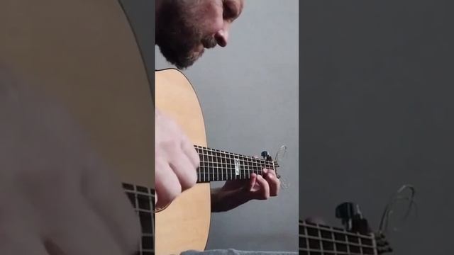 Фрагмент пьесы для гитары - Guitar piece fragment