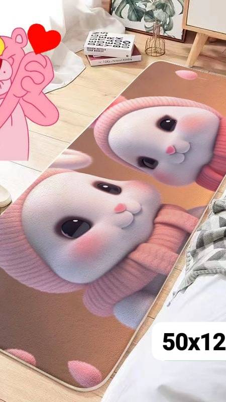 НЕЖНЕЙШИЕ 3D КОВРИКИ С КРОЛИКАМИ 😍🐰