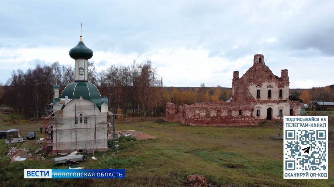 В вытегорской деревне Анхимово восстанавливают Церковь Всех Святых