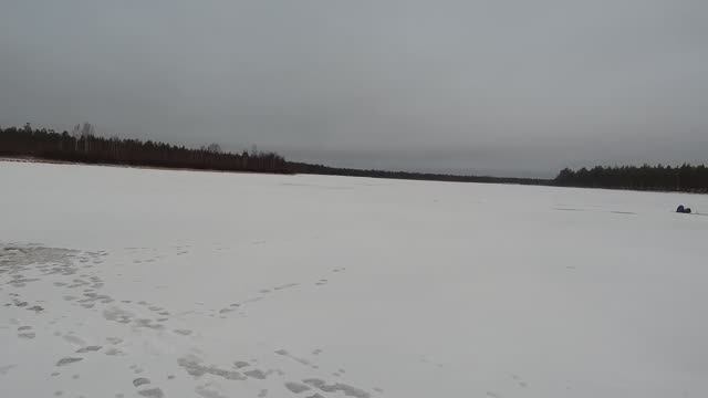 первый лед на промысловке 28.10.2024